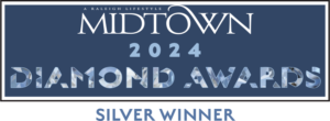 A silver award for the city of midtown